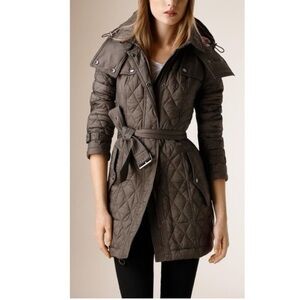 Burberry Tartan Coat Jacket